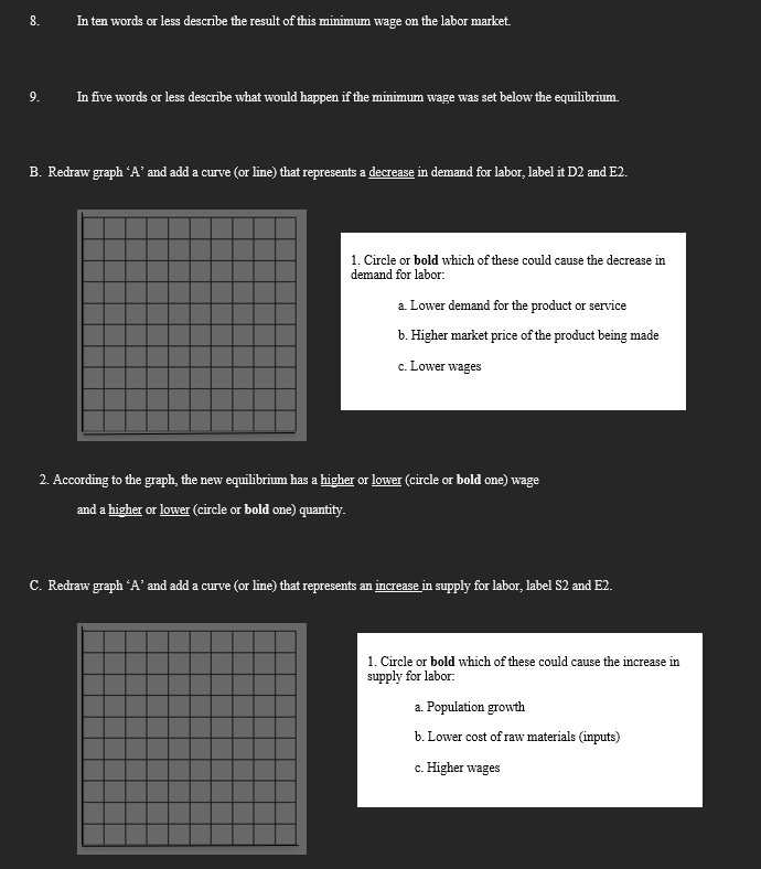 draw and label the corresponding combined graph for cashiers at a retail