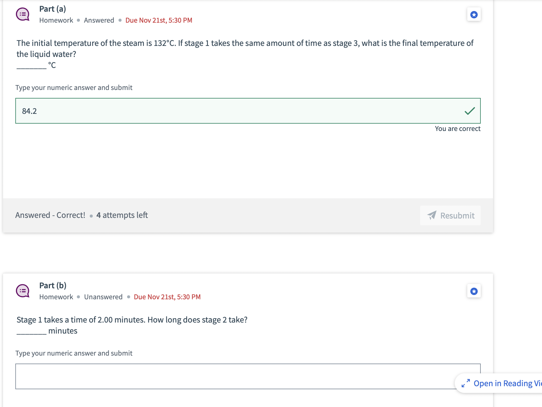 liquid water is 4186 J/(kg C). The specific heat of water vapor