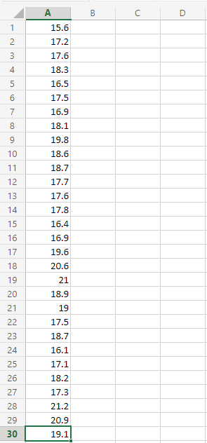 beans or elbow macaroni, m&m's etc. that you can easily get your