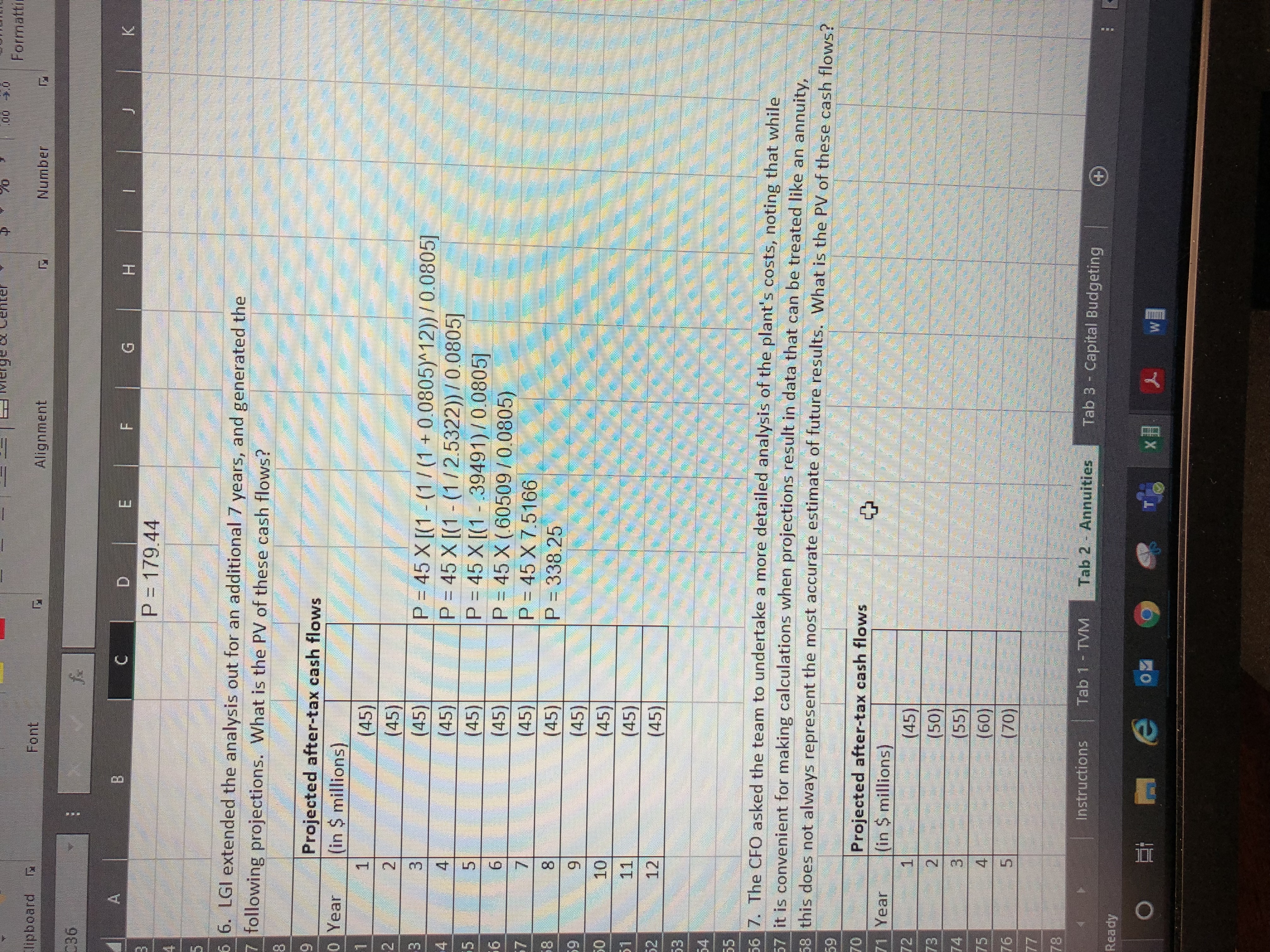 41. How many years would be required to pay off a loan