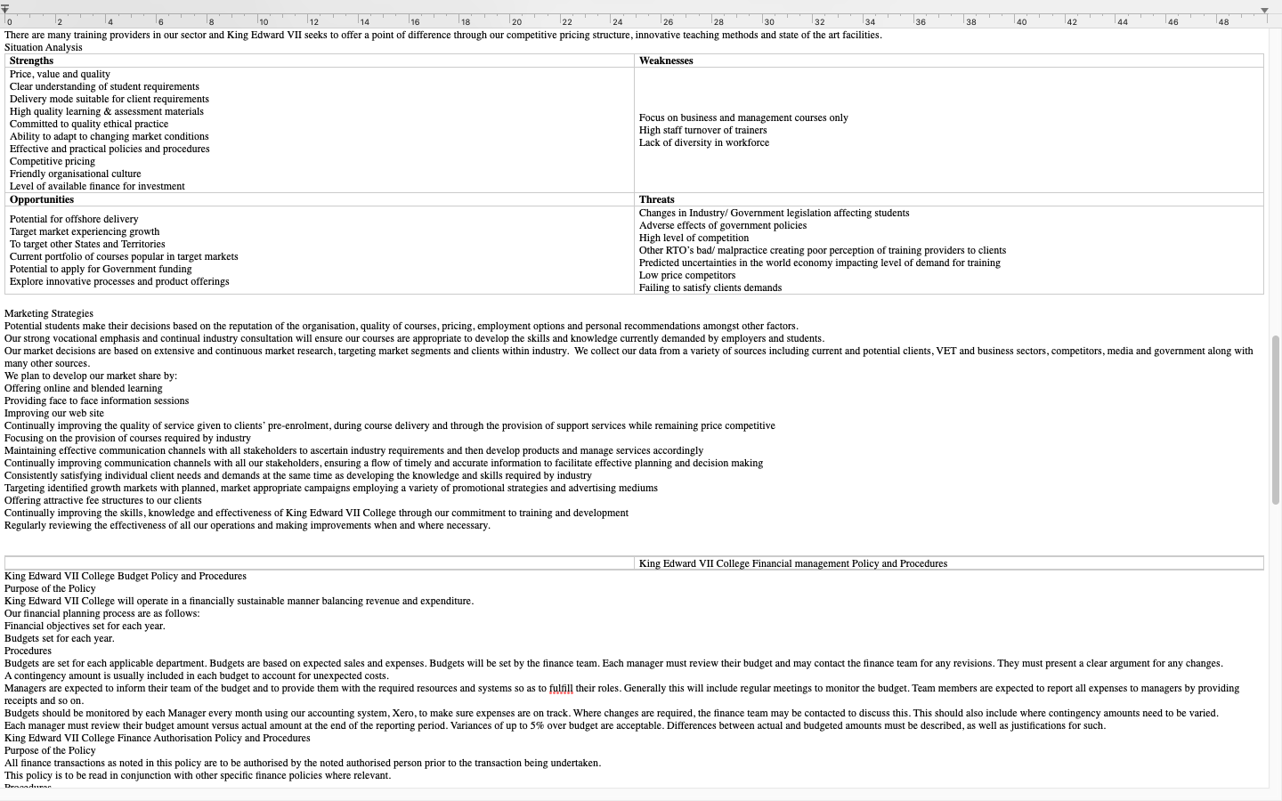 is based in Sydney CBD and has an additional campus in Melbourne.