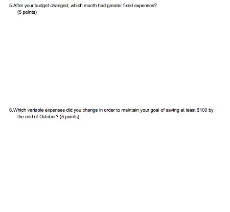 college library, and you earn about $600 each month. You have one