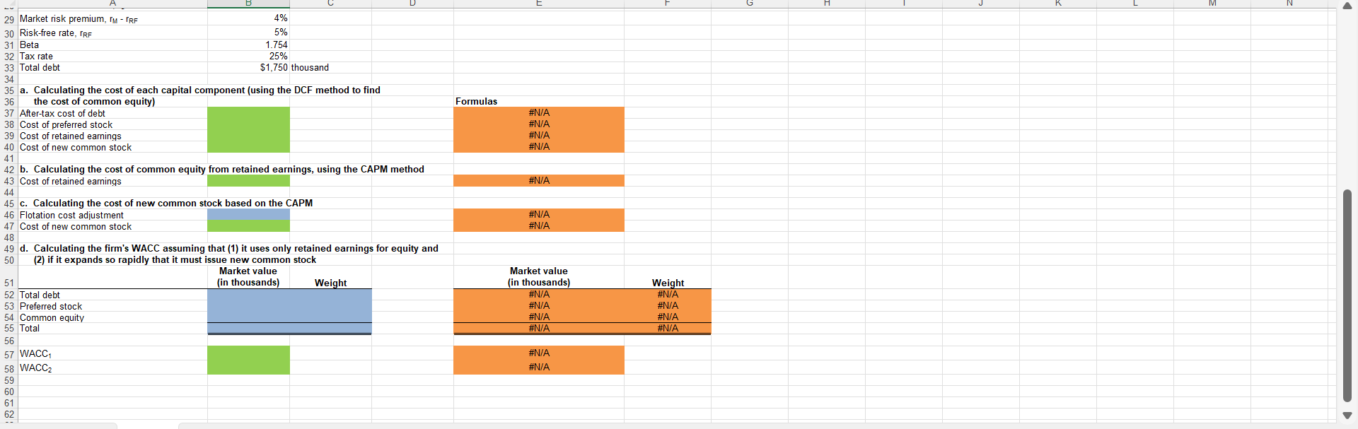 Current assets 7 Net fixed assets 8 Total assets 9 10 Accounts