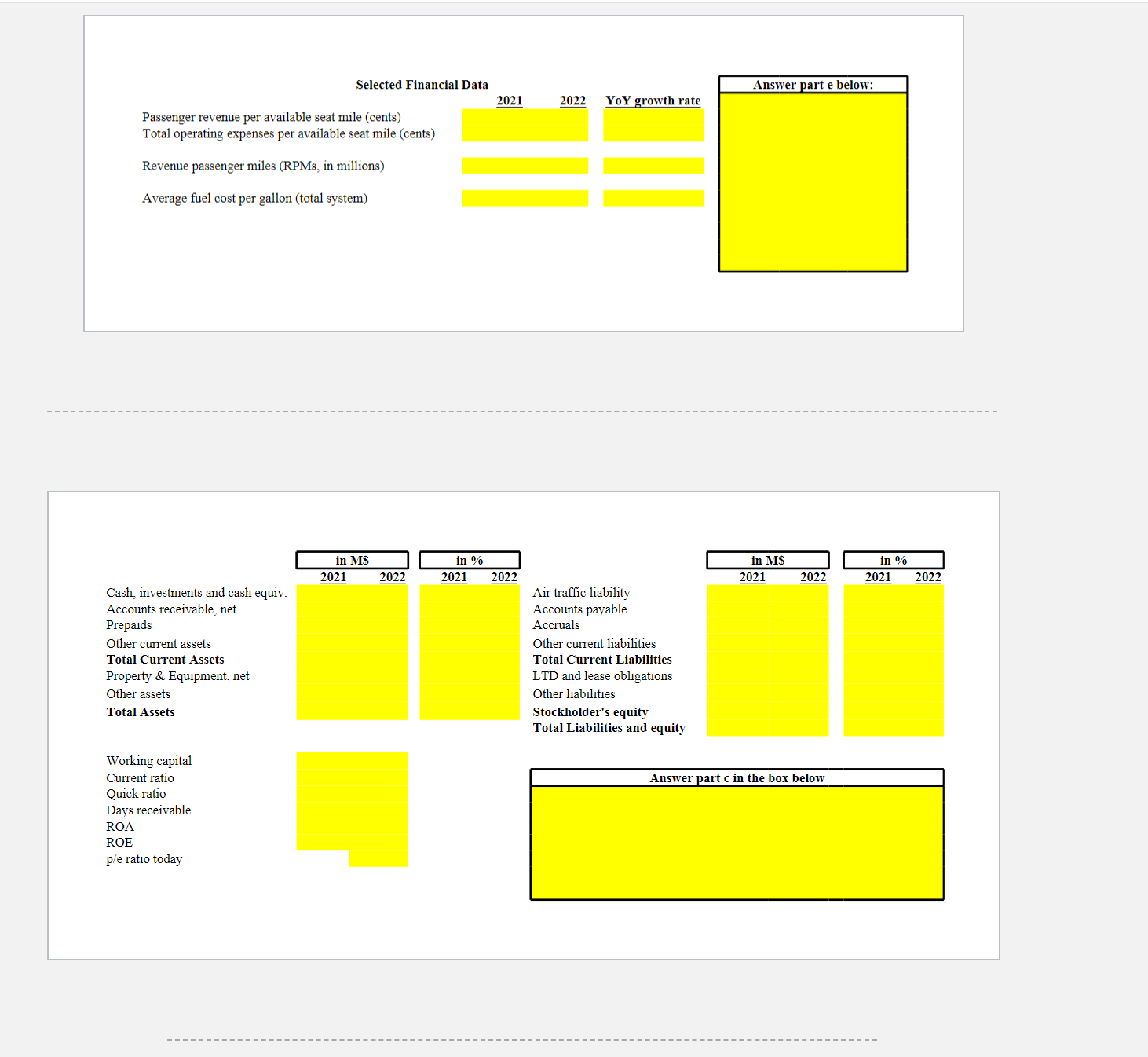 its investor relations page and get its latest annual report (10-K). Make