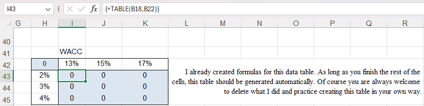 own calculation (cell should contain formula) For certain special numbers, such as