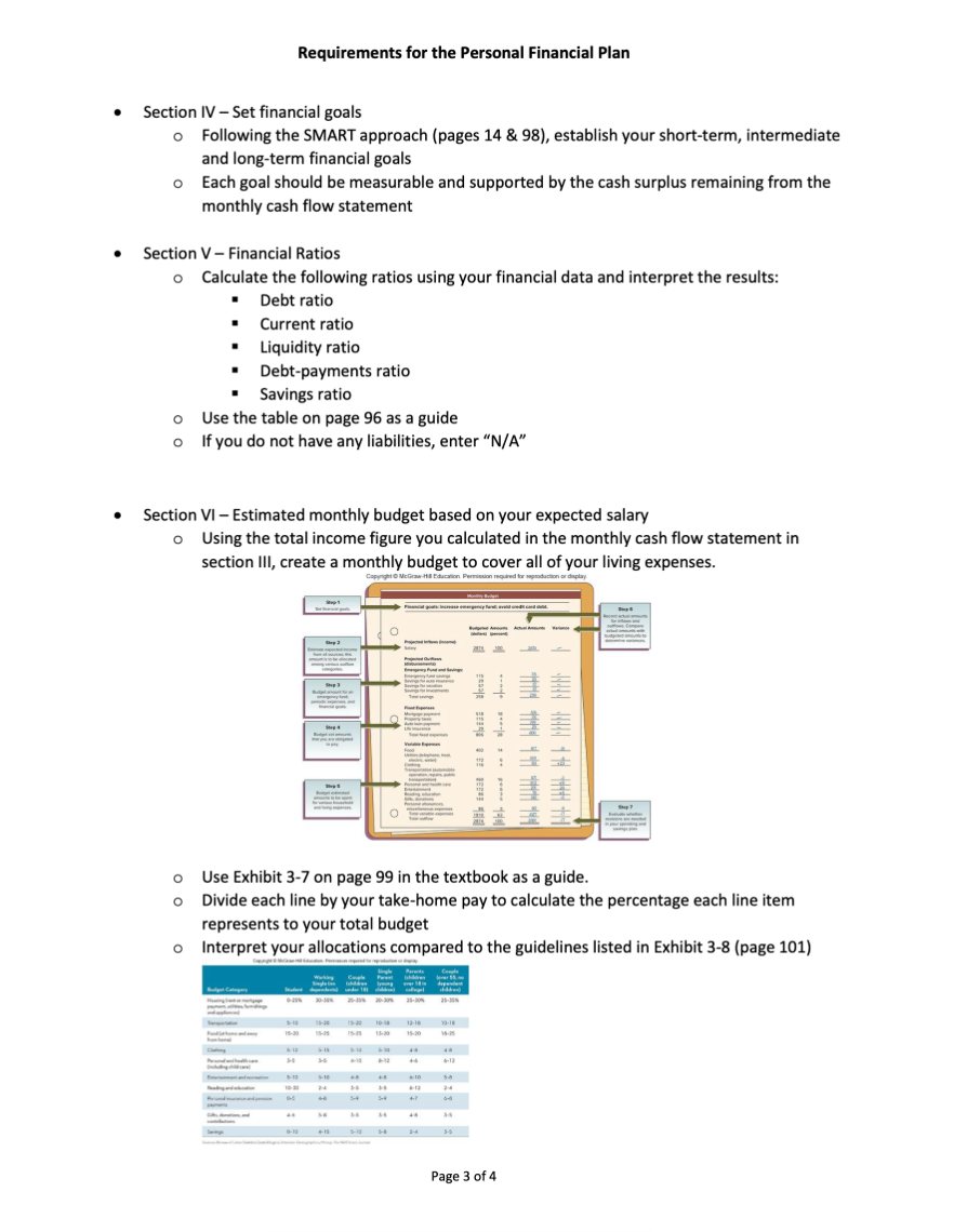 and section, date o 1" margins on all sides; 12pt Arial font