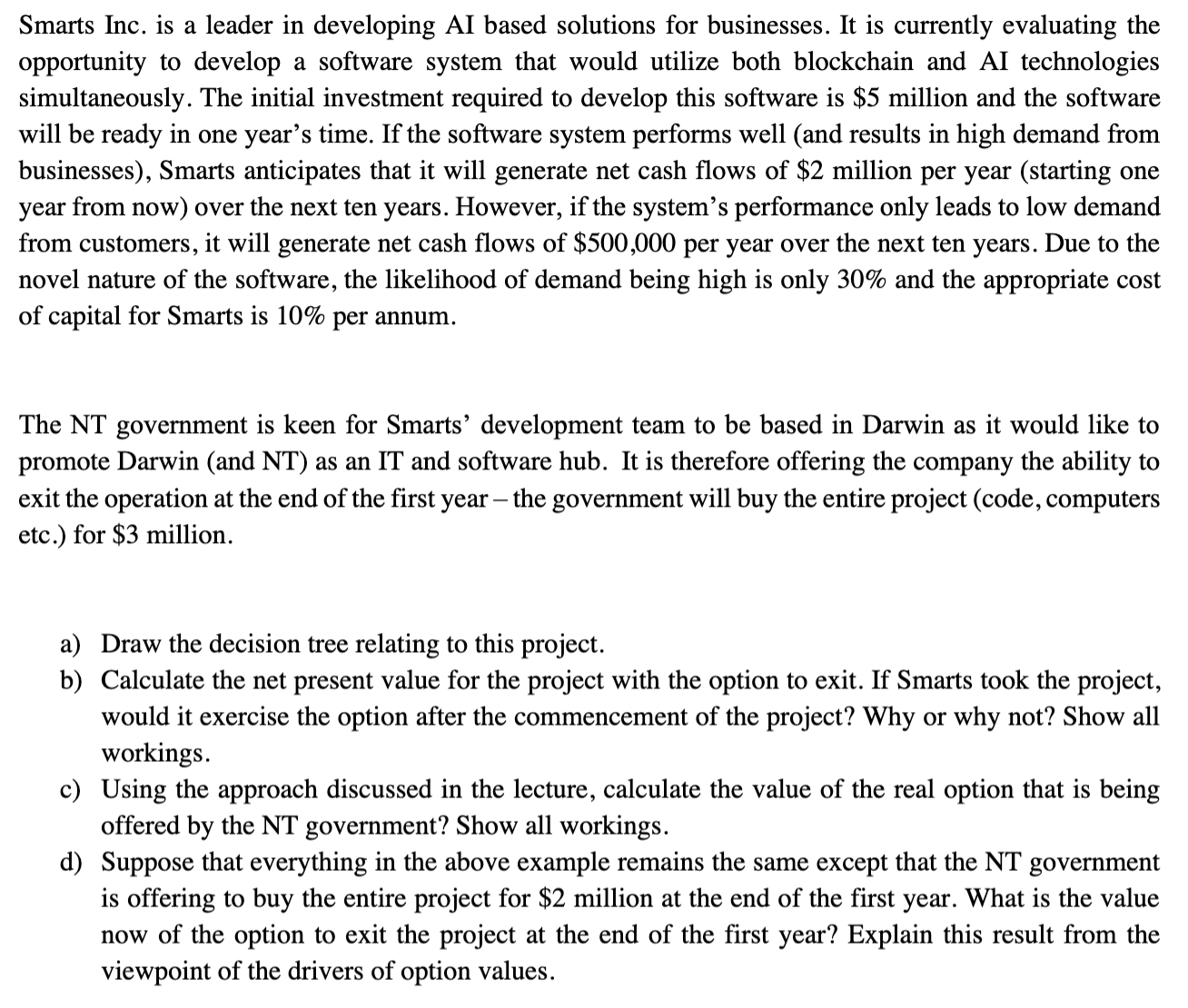 Smarts Inc. is a leader in developing AI based solutions for businesses.