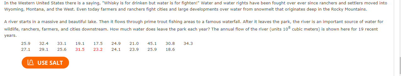 portion of the data lie? The middle portion of the data are