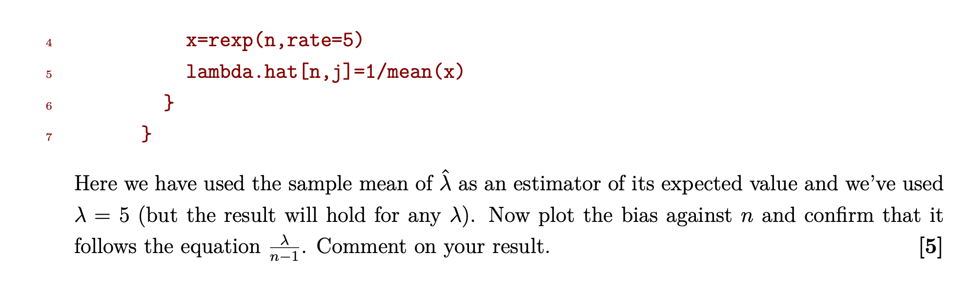 A exp(-x). (a) Show that the expected value of X is 1-3.