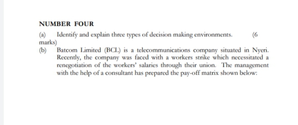 than the management of the divisions receiving the intermediate products. (8 marks)