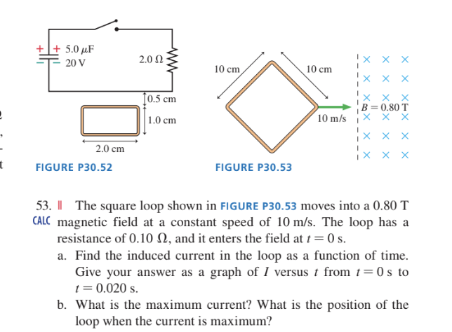 inside a 2.0-cm-diameter solenoid. The solenoid is 8.0 cm long, has 120
