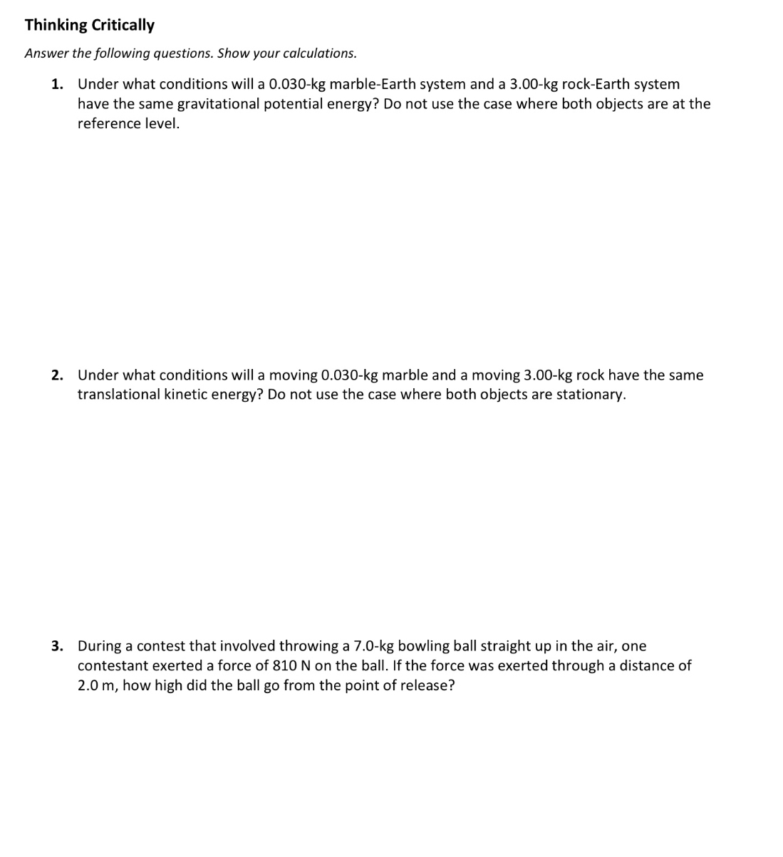 true or rewrite the italicized part to make the statement true. 1.