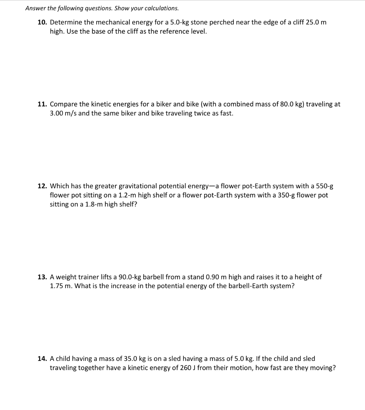 2. 3. 4. 5. A When you throw a ball into the