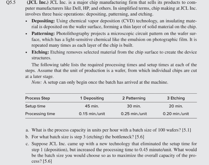(minutes) 24 Step A Step B 6 No need for Setup Step