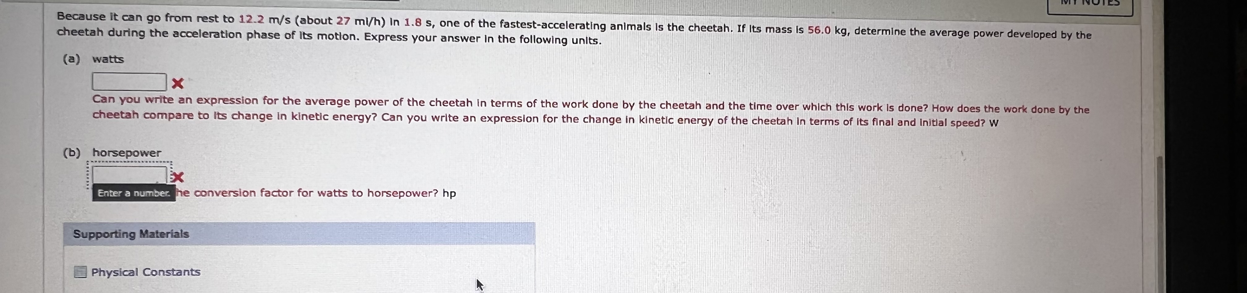 at 32.0 with respect to the horizontal and is stopped at the