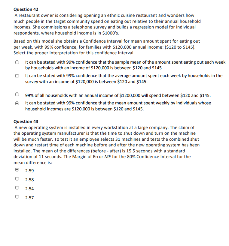 625800.41 32 4982463.33 Standard Coefficients Error t Stat P-value Intercept -1596.40 280.82