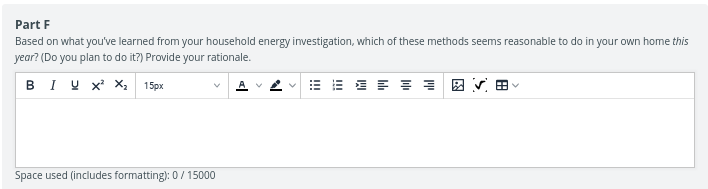 Initial Reading day & date time kWh reading Usage notes (since last