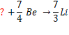 4 Li + H He+?