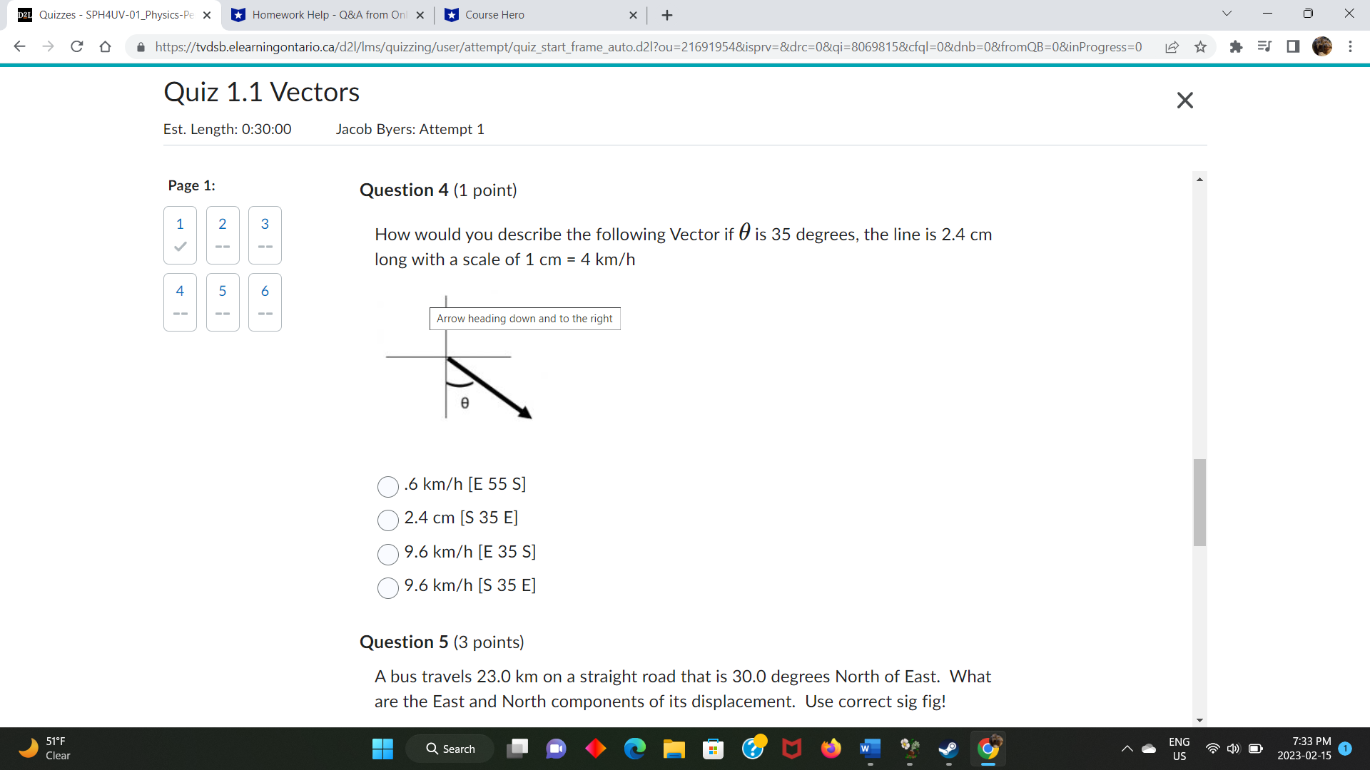 D2L Quizzes - SPH4UV-01_Physics-Pex Homework Help - Q&A from Onl x Course