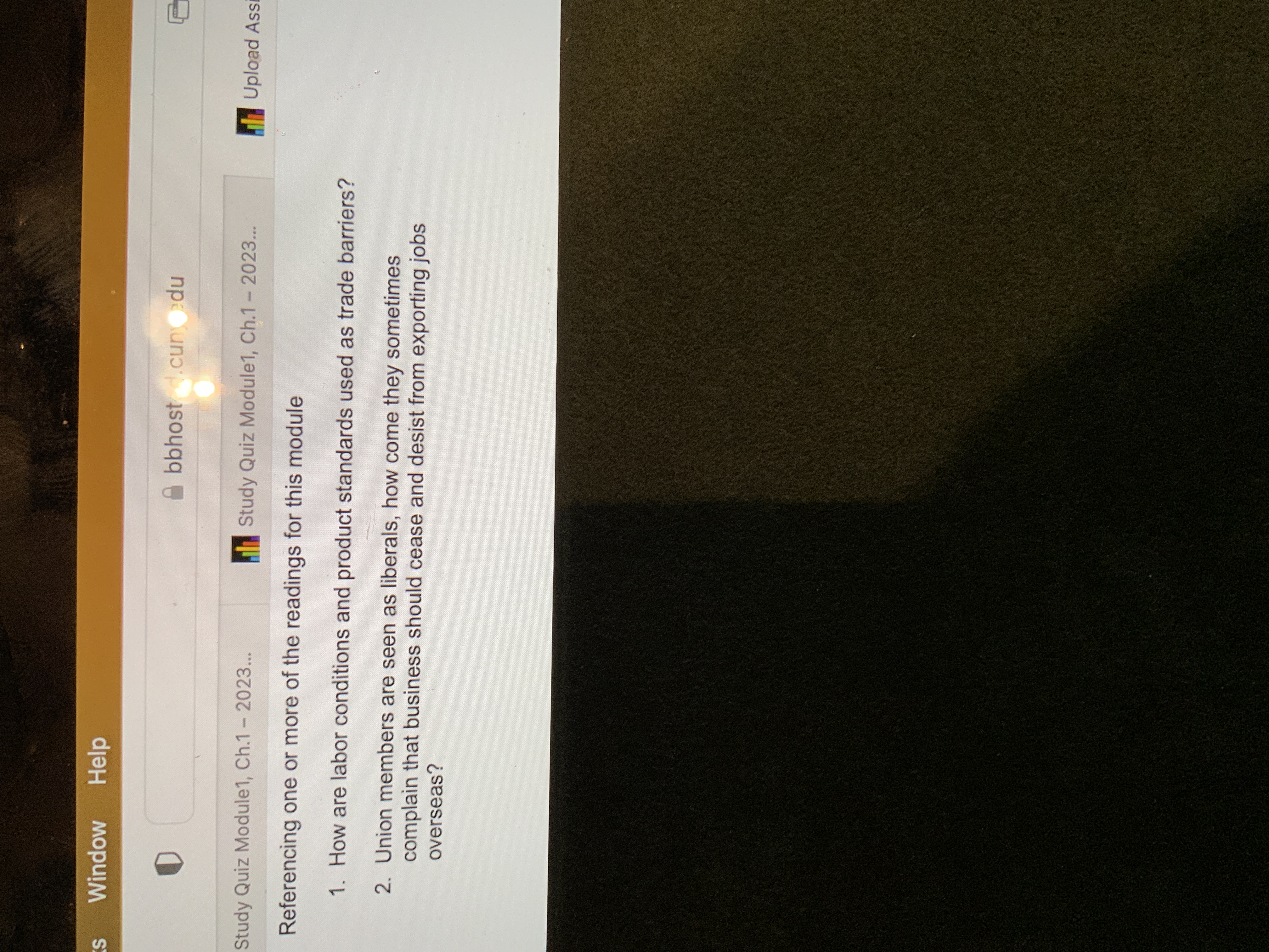 S Window Help Study Quiz Module1, Ch.1-2023... bbhost .cundu Study Quiz Module1,