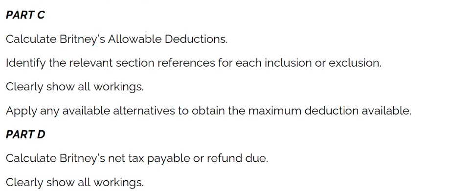 is employed as a restaurant manager by Player's Tavern. Britney also h