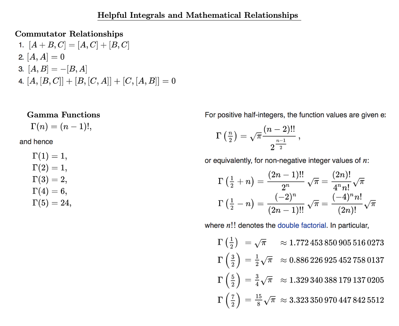 integrators. A particle has the wave Y(x) = { Axe-Ax 0 0