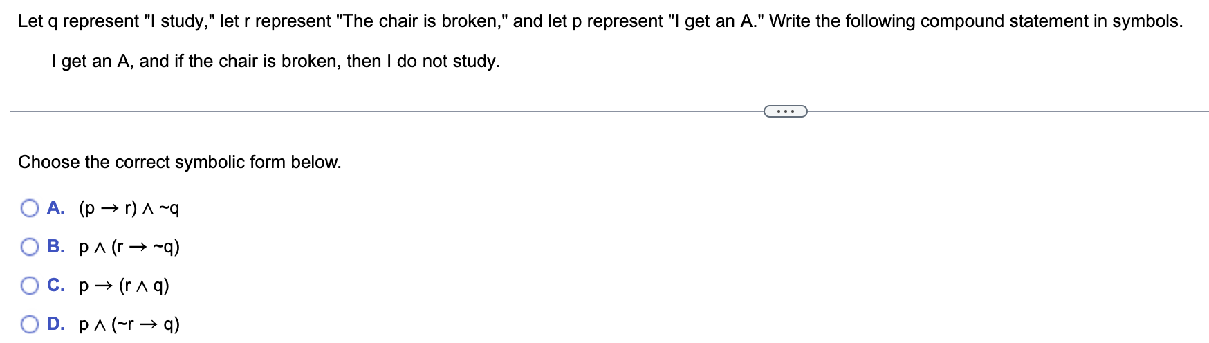 T T F T F T T TI F F F T