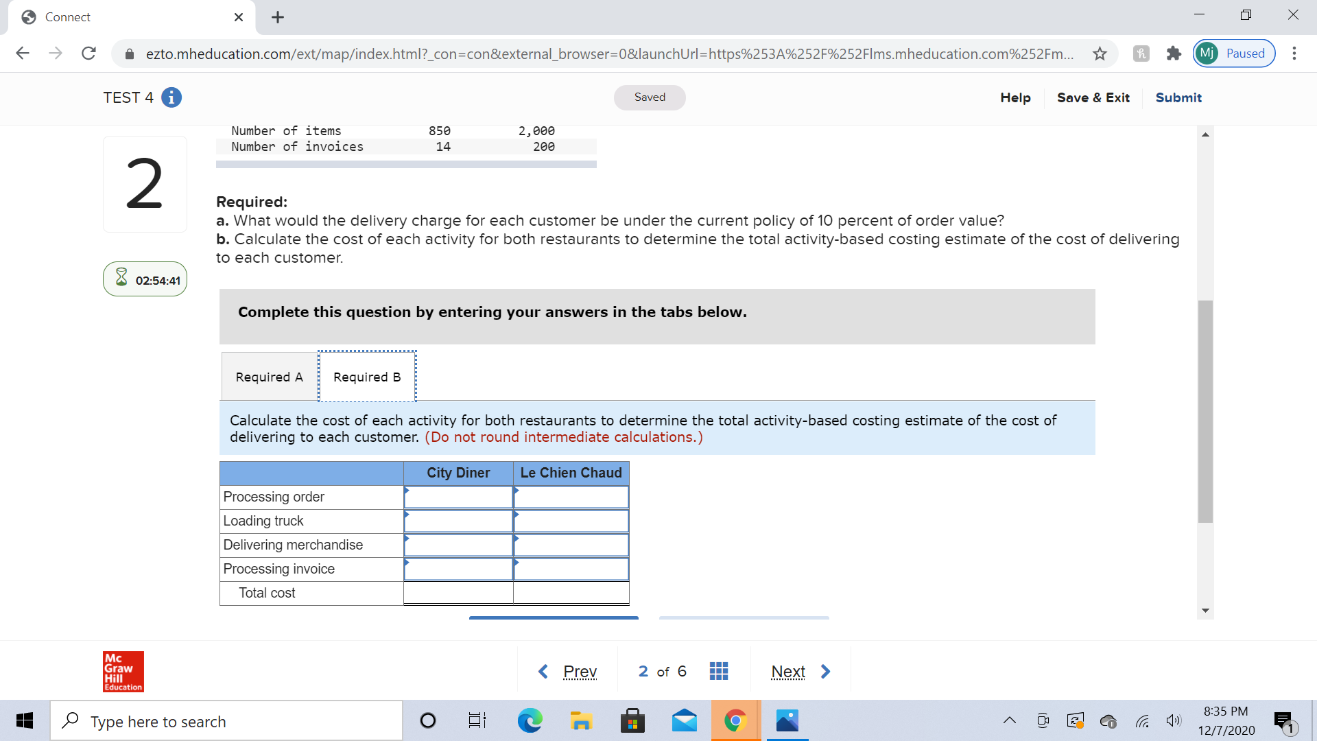 supplies throughout the city. The firm adds 10 percent to the cost