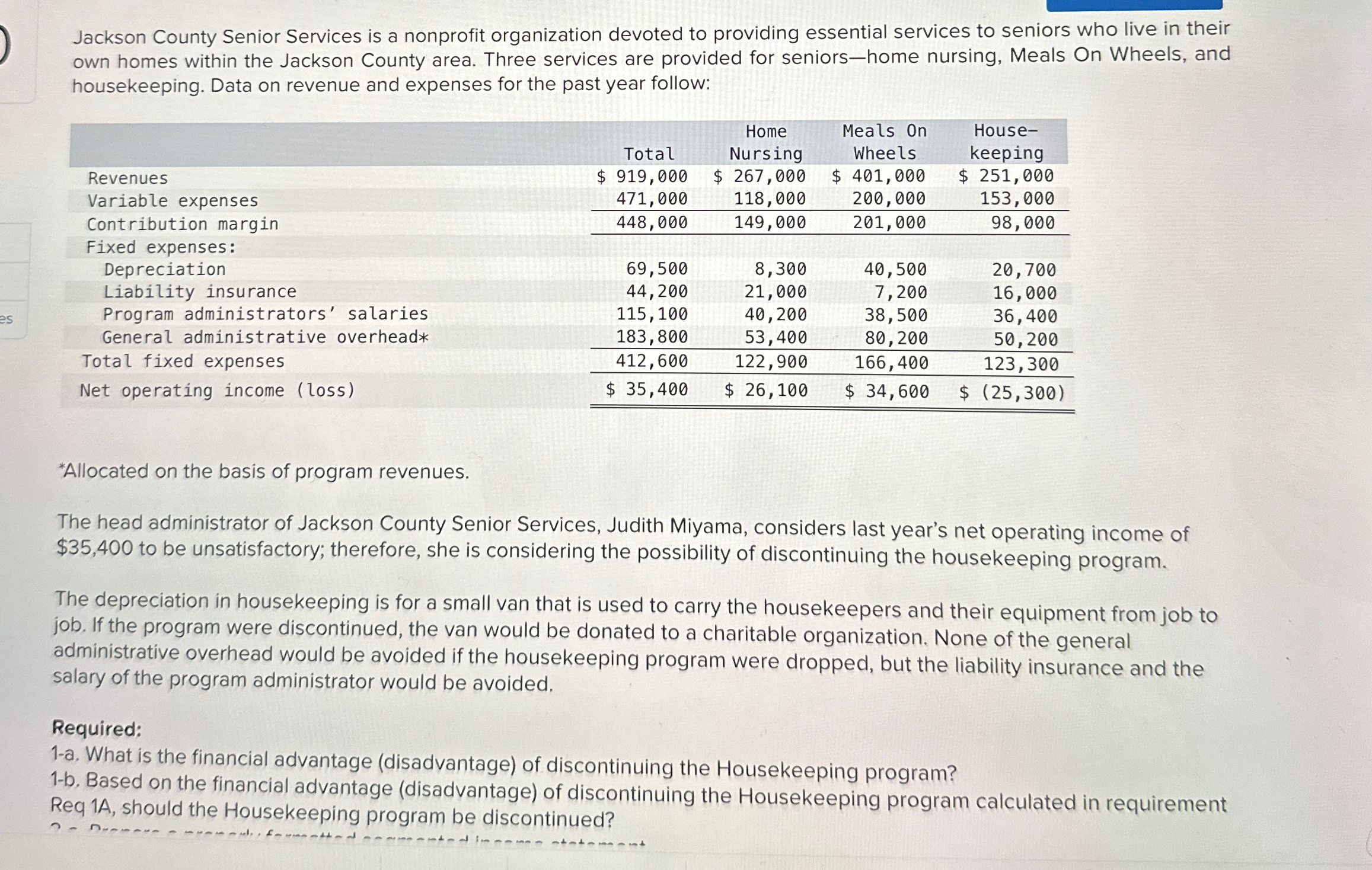 es Jackson County Senior Services is a nonprofit organization devoted to providing