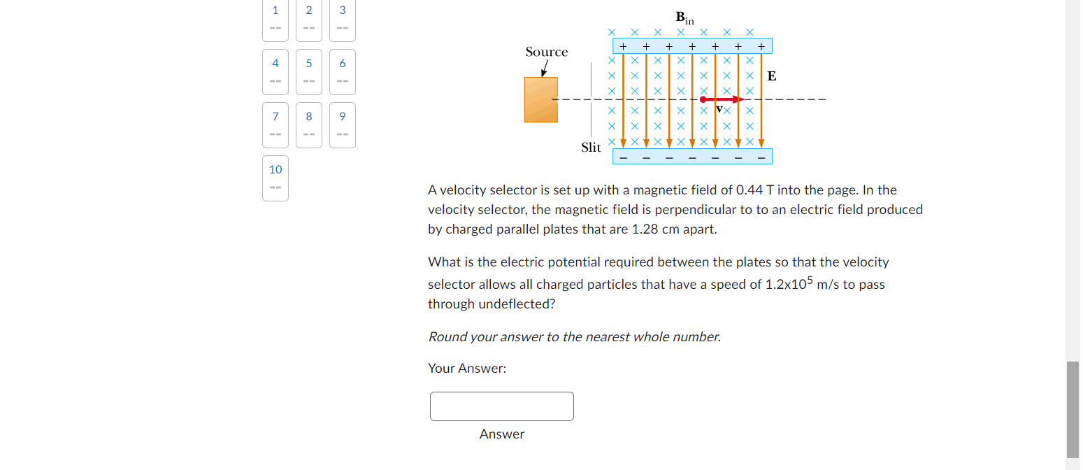 10 -- Question 6 (1 point) A single ionized uranium ion of
