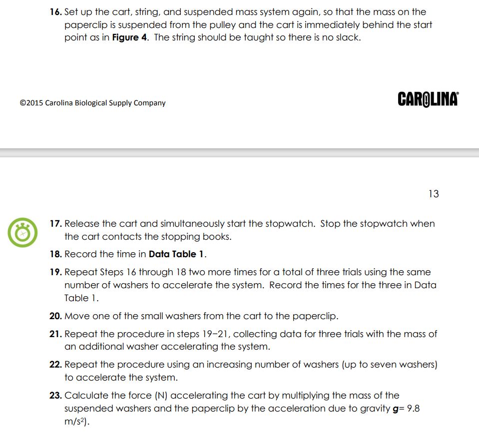 3: 7 Washers Trial 1: Trial 2: Trial 3: Mass of the