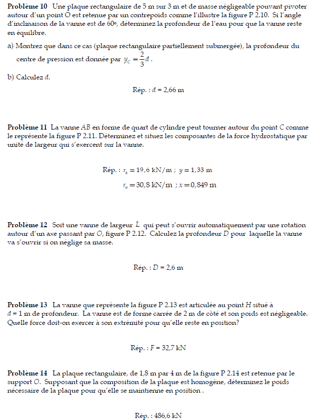 Problme 10 Une plaque rectangulaire de 5 m sur 3 m et