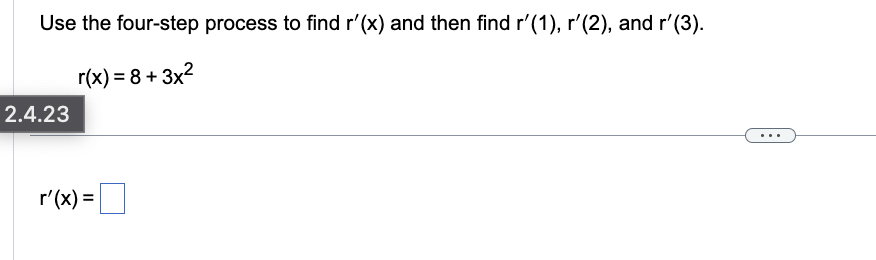 h)), h 0 (B) The slope of the graph at (2,f(2)) (C)
