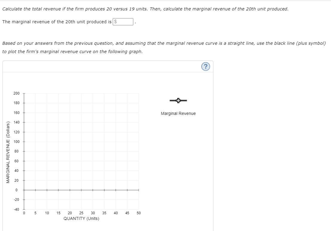 0, 10, 20, 25, 30, 40, and 50 units of output. Calculate