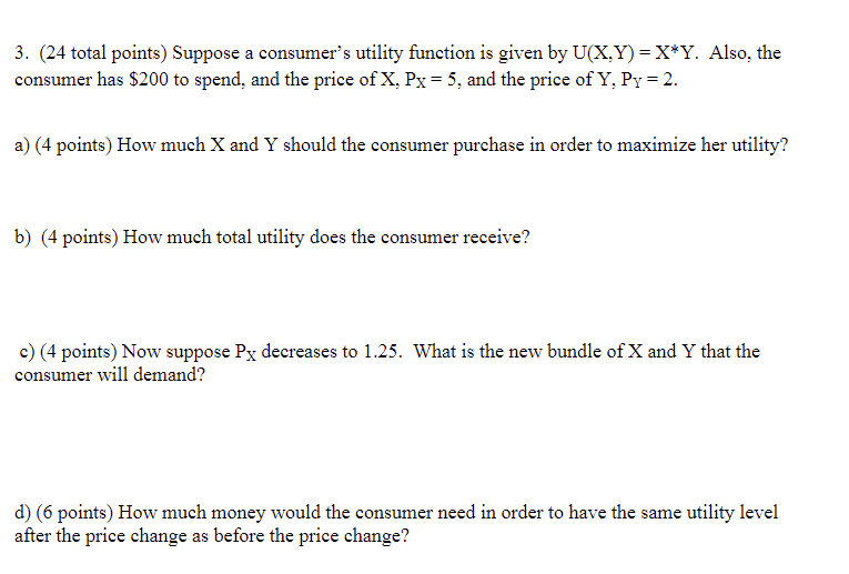 Draw the Income Consumption Curve for this consumer for income values M
