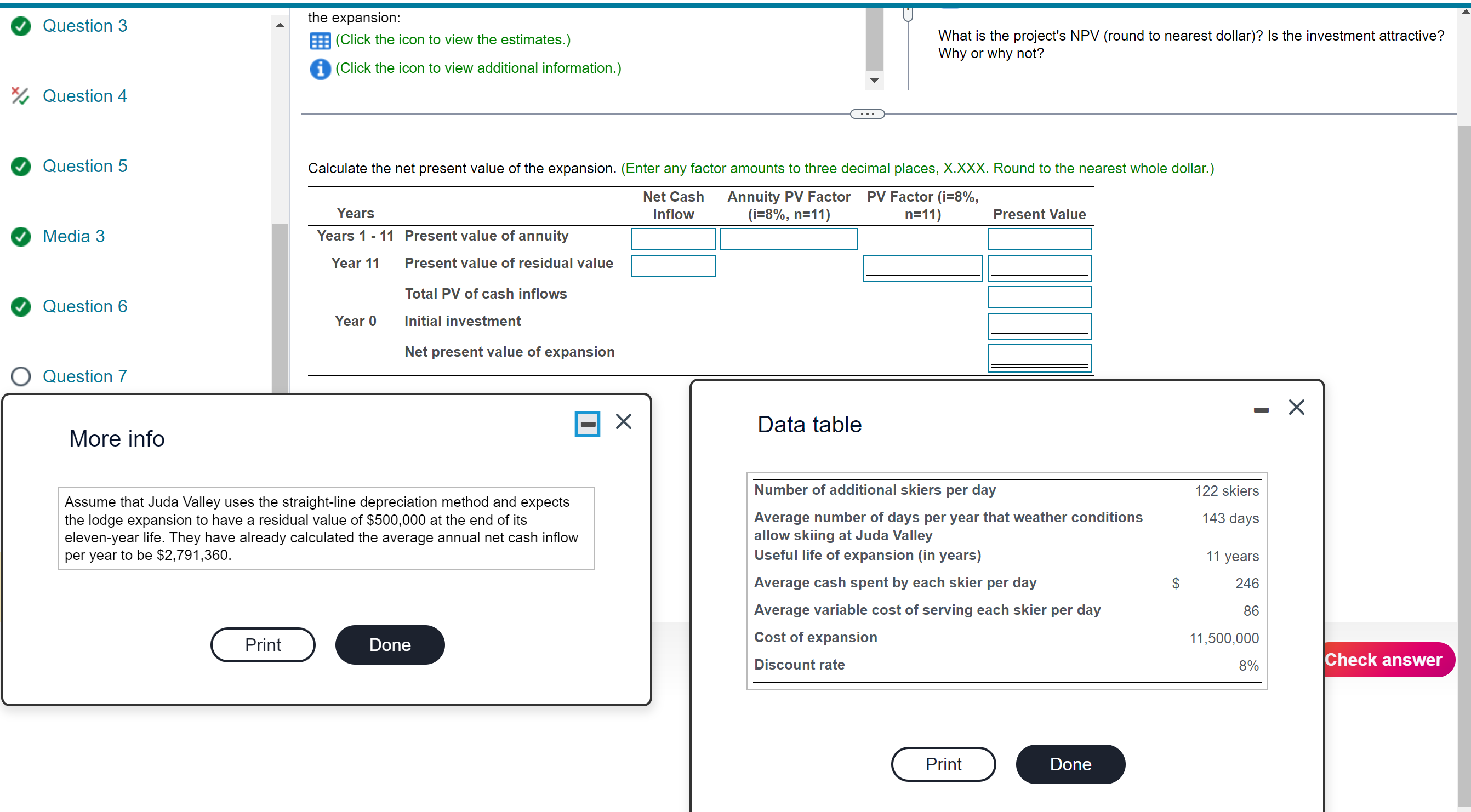 Question 3 * Question 4 the expansion: | (Click the icon to