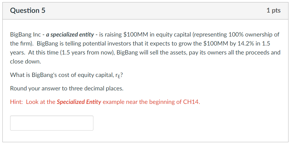units are in $K, complete your computations in these units and, as
