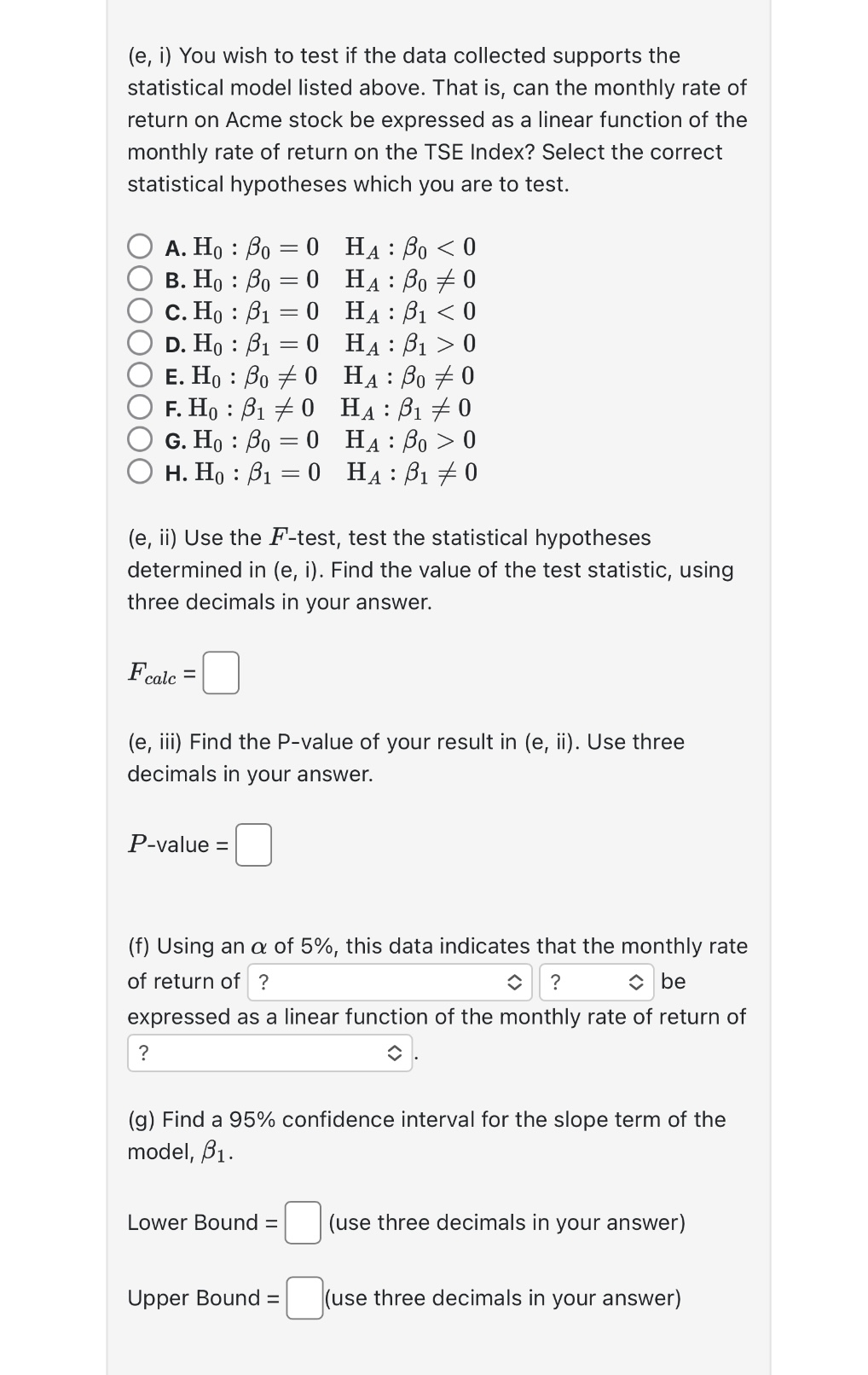 on a financial instrument, such as a common stock, in such a