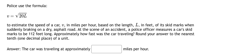 The function has a relative maximum of at x = The function
