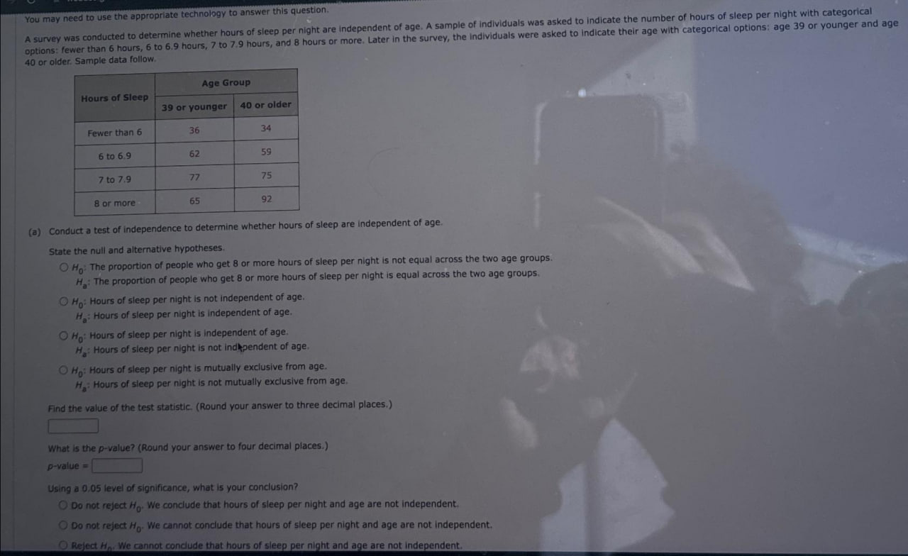 You may need to use the appropriate technology to answer this question.