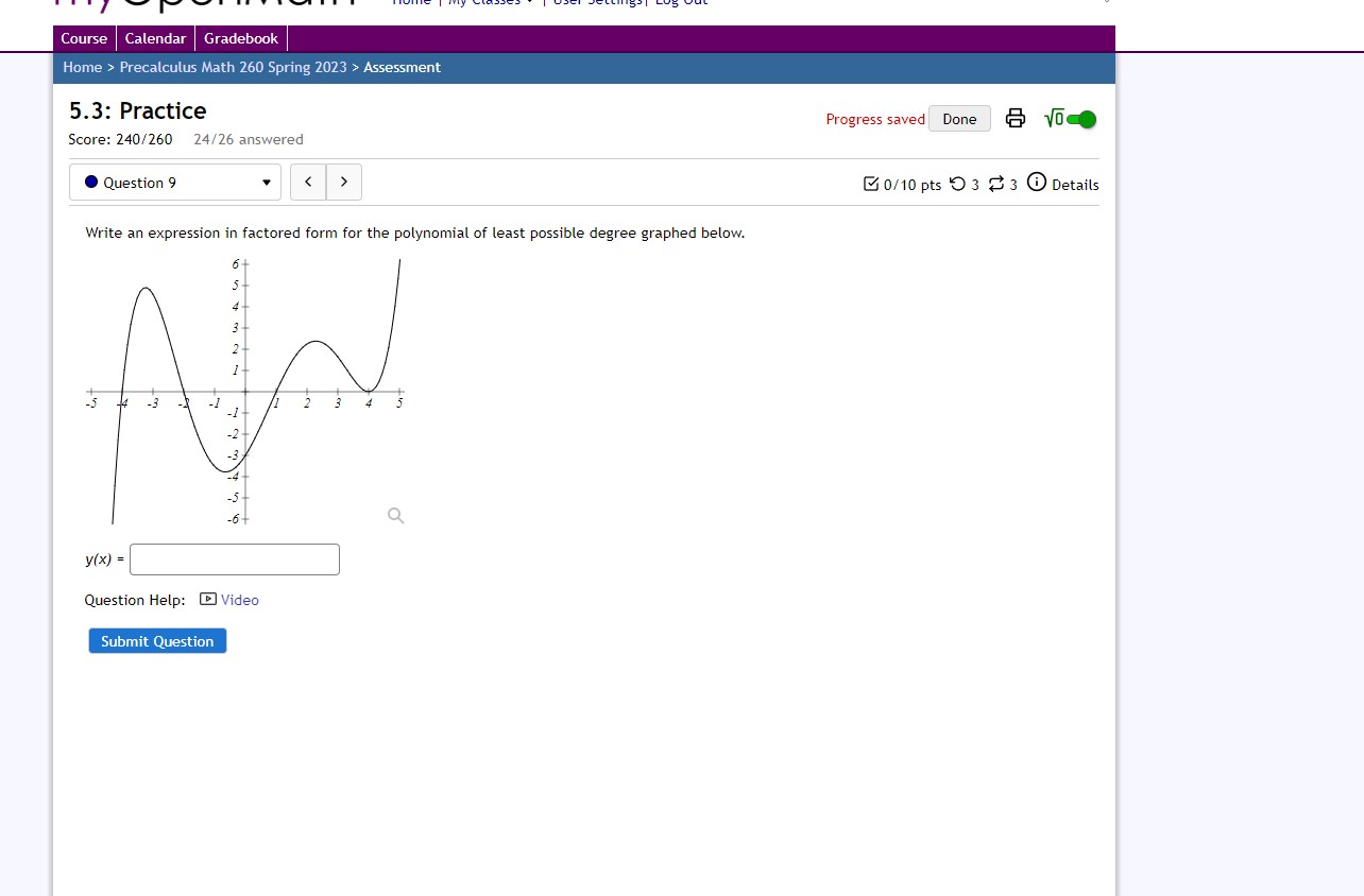 T Ex2: Find an Equation of a 9egres &.Pol... Find an equation