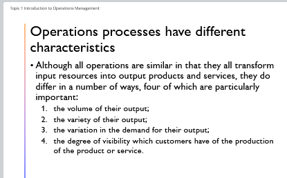 together by a series of processes so that they are utilized to
