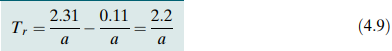 rising and settling times as: c(t ) = 1 eat T, =