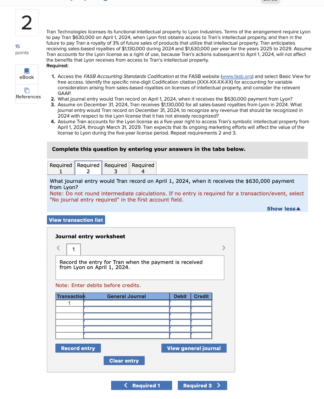 to Lyon Industries. Terms of the arrangement require Lyon to pay Tran