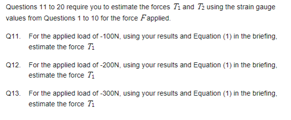 F = 0 N and -152 for F = -100N, then the