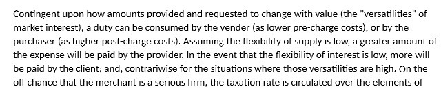 Contingent upon how amounts provided and requested to change with value (the