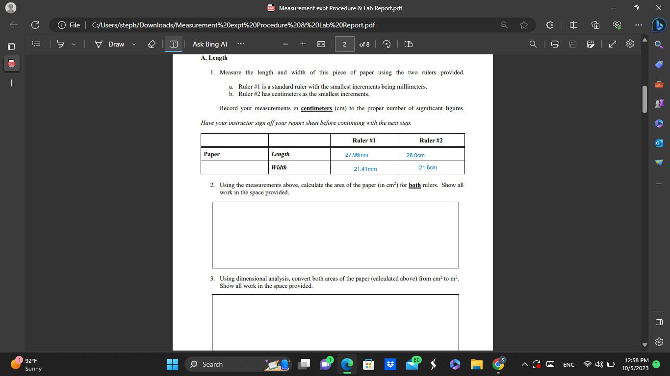 PDF + !!! PDF Measurement expt Procedure & Lab Report.pdf File C:/Users/steph/Downloads/Measurement%20expt%20Procedure%20&%20Lab%20Report.pdf