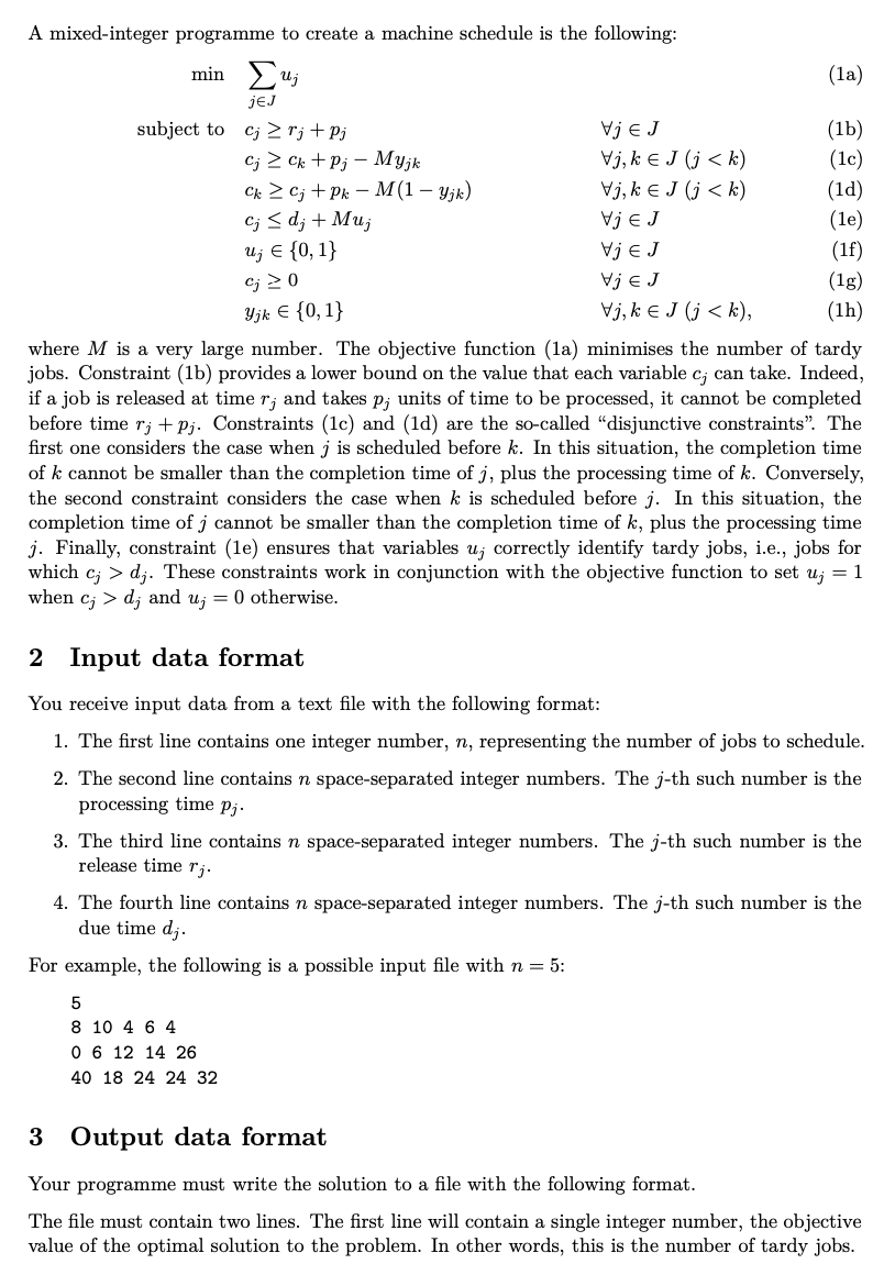 factory assembly line, you are in charge of a machine that has
