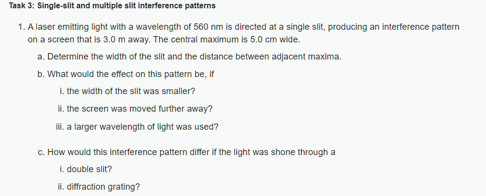 the following. 1. Measure the distance between the sources, and the path