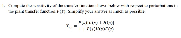 respectively, the reference signal and the output signal, find all combinations of